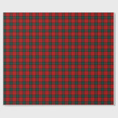 Stewart von Atholl Clan Tartan Geschenkpapier (Flach)