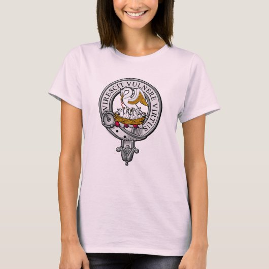Stewart Wappen Abzeichen T-Shirt (Vorderseite)