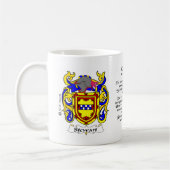 Stewart-Wappen-Tasse Kaffeetasse (Links)