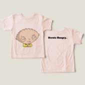 Stewie Griffin Toddler T-Shirt (Design Vorderseite & Rückseite)
