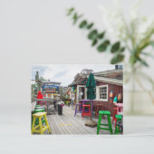 Stewman's Hummer Pound in Bar Harbour, Maine Postkarte (Stehend Vorderseite)