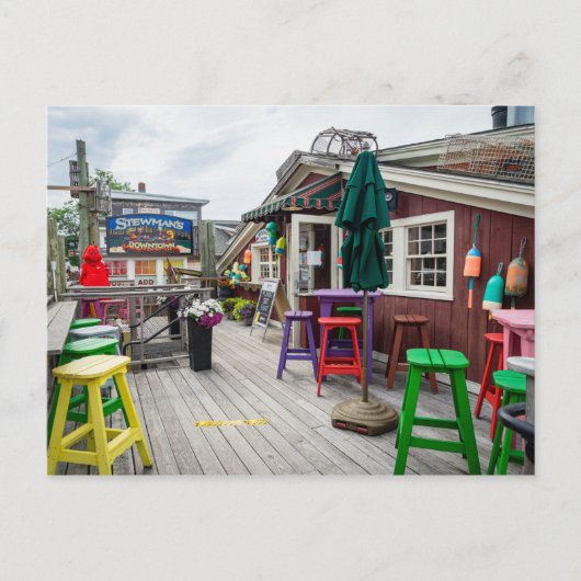 Stewman's Hummer Pound in Bar Harbour, Maine Postkarte (Vorderseite)