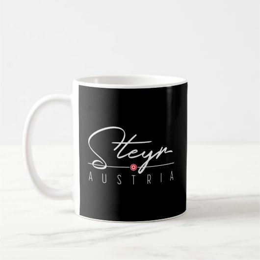 Steyr Austria für Kaffeetasse (Links)