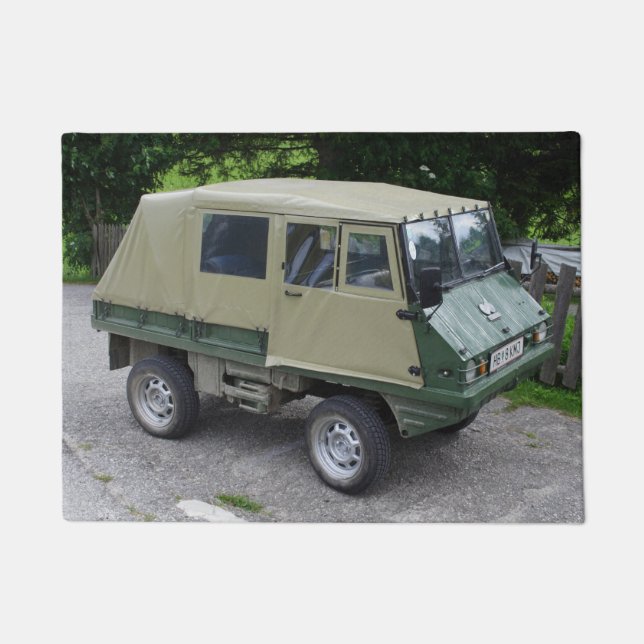 Steyr Puch Haflinger Fußmatte (Vorderseite)