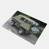 Steyr Puch Haflinger Fußmatte (Schrägansicht)