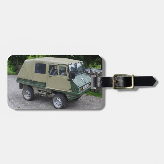 Steyr Puch Haflinger Gepäckanhänger (Vorderseite horizontal)