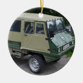 Steyr Puch Haflinger Keramikornament (Vorne)