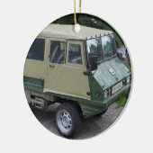 Steyr Puch Haflinger Keramikornament (Links)