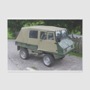Steyr Puch Haflinger Seidenpapier
