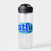 STFU ist unsere Code-Tasse Trinkflasche (Vorderseite)