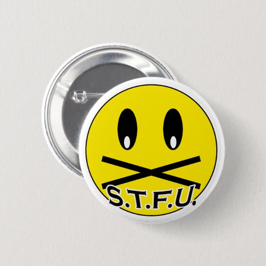 STFU Knopf Button (Vorne & Hinten)