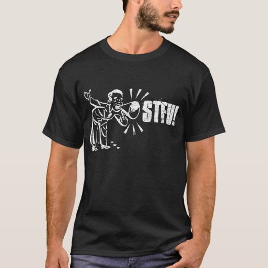 STFU lustiges Tshirt (Vorderseite)