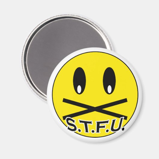 STFU Magnet (Vorderseite/Rückseite)