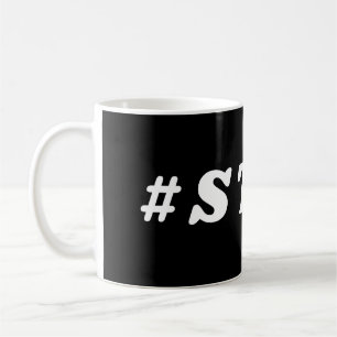 #STFU SARCASTISCHER WITZIGER REIM KAFFEETASSE