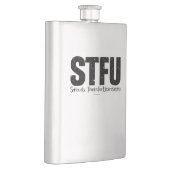 STFU: Seriously, Thanks For Understanding Flachmann (Rechts)