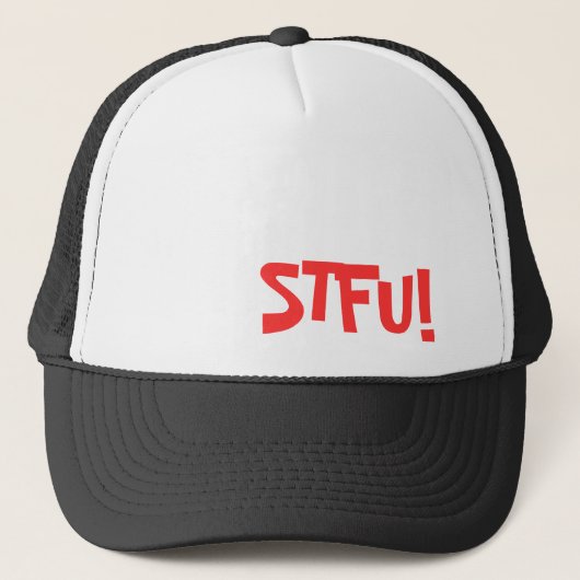 STFU! TRUCKERKAPPE (Vorderseite)