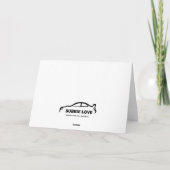 STI Drifting Birthday Cards Karte (Rückseite)