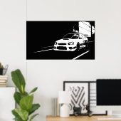 STI Rolling Shot. Poster (Heimbüro)