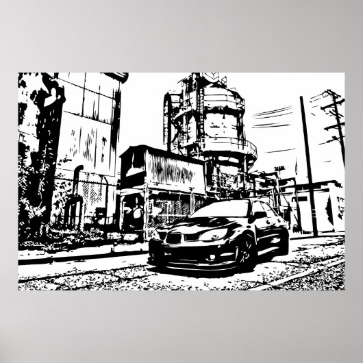 Sti "The Streets" Poster (Vorne)