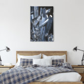 Stibnite Crystals Leinwanddruck (Insitu (Schlafzimmer))