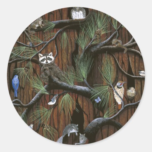 Sticer "Bark" Runder Aufkleber (Vorderseite)