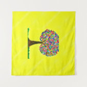 STICH 095 - Baumband Wandteppich (Vorderseite (Horizontal))