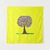 STICH 095 - Baumband Wandteppich (Vorderseite)