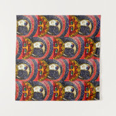 STICH 114 - Ewige Liebe 1 - Tapestry Wandteppich (Vorderseite (Horizontal))