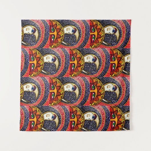 STICH 114 - Ewige Liebe 1 - Tapestry Wandteppich (Vorderseite (Horizontal))