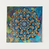 STICH 120 - Meditation - Tapestry Wandteppich (Vorderseite (Horizontal))