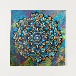 STICH 120 - Meditation - Tapestry Wandteppich