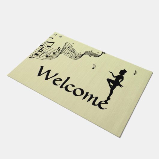 Stich Dance 3 Fußmatte (Schrägansicht)