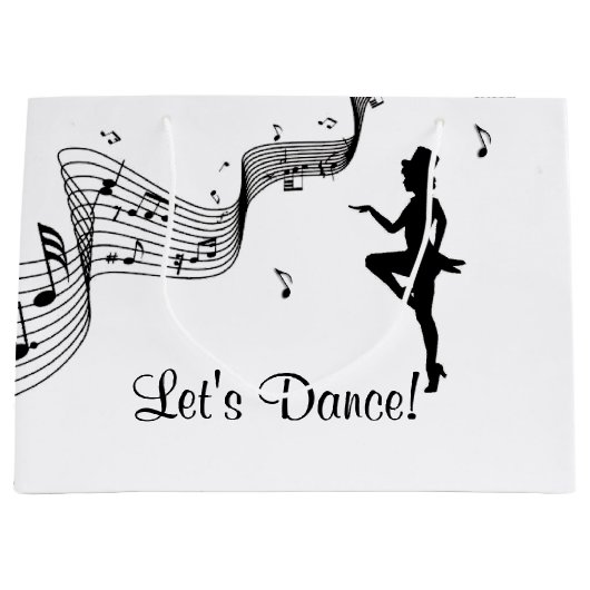 Stich Dance 3 Große Geschenktüte (Vorderseite)