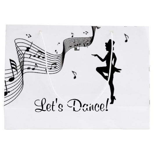 Stich Dance 3 Große Geschenktüte (Rückseite)