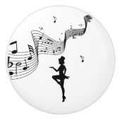 Stich Dance 3 Keramikknauf (Vorderseite)