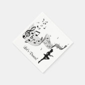 Stich Dance 3 Let's Dance Serviette (Ecke)