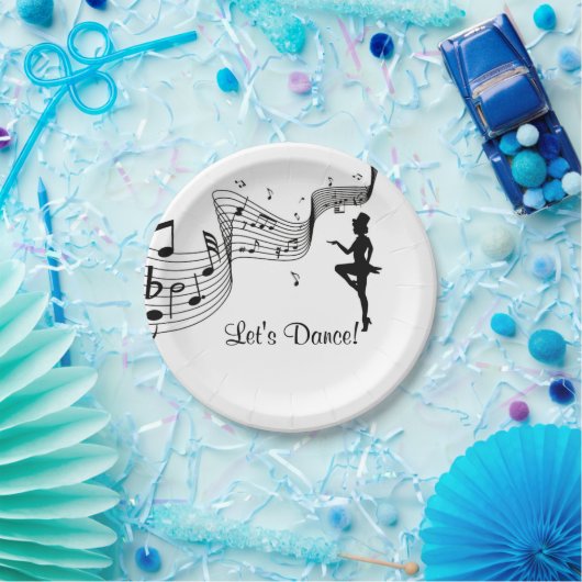 Stich Dance 3 Pappteller (Party)