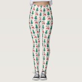 Stich Dance Girl Erwägung Aquamarin Kostümtapdance Leggings (Vorderseite)