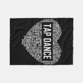 Stich Dance Heart Lover Geschenk Stich Dancer Gesc Fleecedecke (Vorderseite (Horizontal))