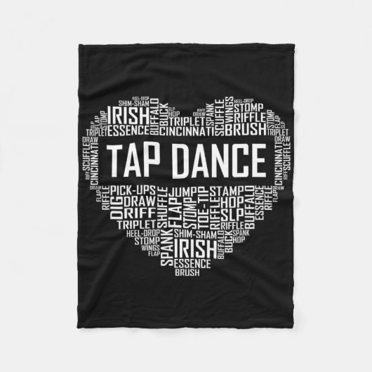 Stich Dance Heart Lover Geschenk Stich Dancer Gesc Fleecedecke (Vorderseite)
