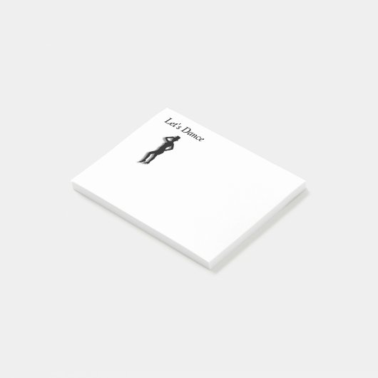 Stich Dance Lasse Tanz Post-it Klebezettel (angewinkelt)