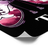 Stich Dance Lover Dancing Shoes Competition Dancer Poster (Ecke)