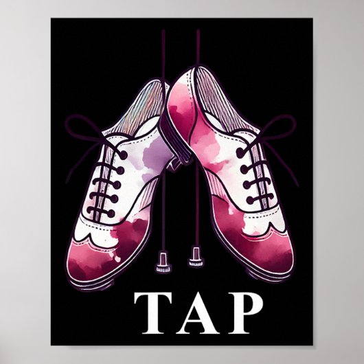Stich Dance Lover Dancing Shoes Competition Dancer Poster (Vorne)