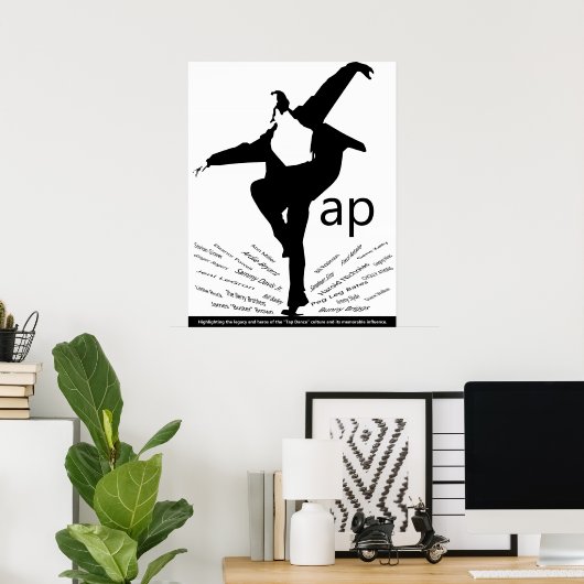 Stich Dance Poster "Legends" (Heimbüro)