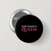 Stich Dance Queen - Stechend Tanzenthusiast Stecht Button (Vorne & Hinten)