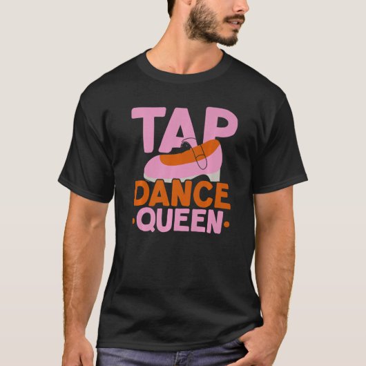 Stich Dance Queen Stich Dancing Instructor Jazz Da T-Shirt (Vorderseite)