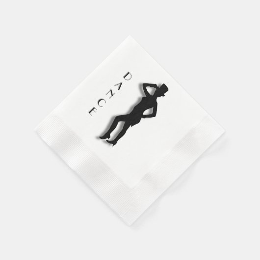 Stich Dance Serviette (Ecke)