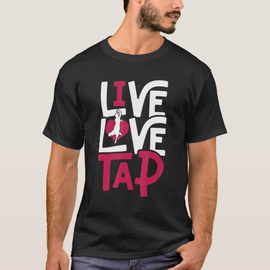 Stich Dance Stich Dancer Live Liebe Gestochen T-Shirt (Vorderseite)