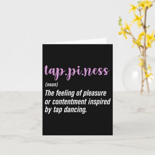 Stich Dance Stich Dancing Stich Dancer Karte (Gelbe Blume)