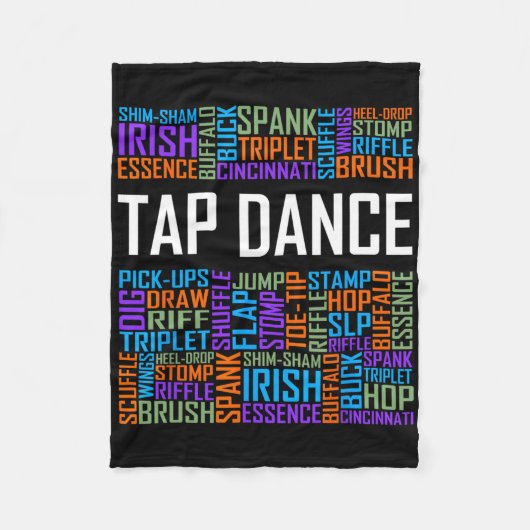 Stich Dance Words Lover Gift Stich Dancer Gifts Da Fleecedecke (Vorderseite)